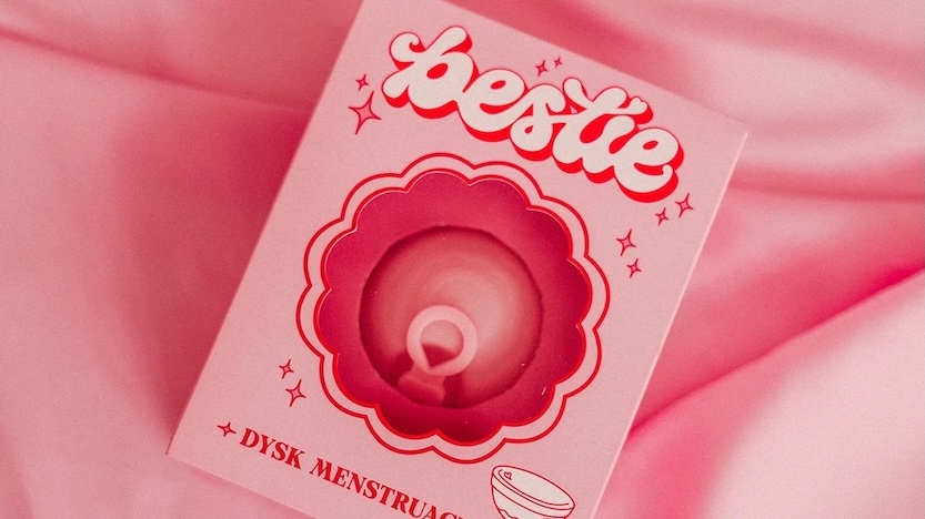 Dysk menstruacyjny Bestie z silikonu medycznego
