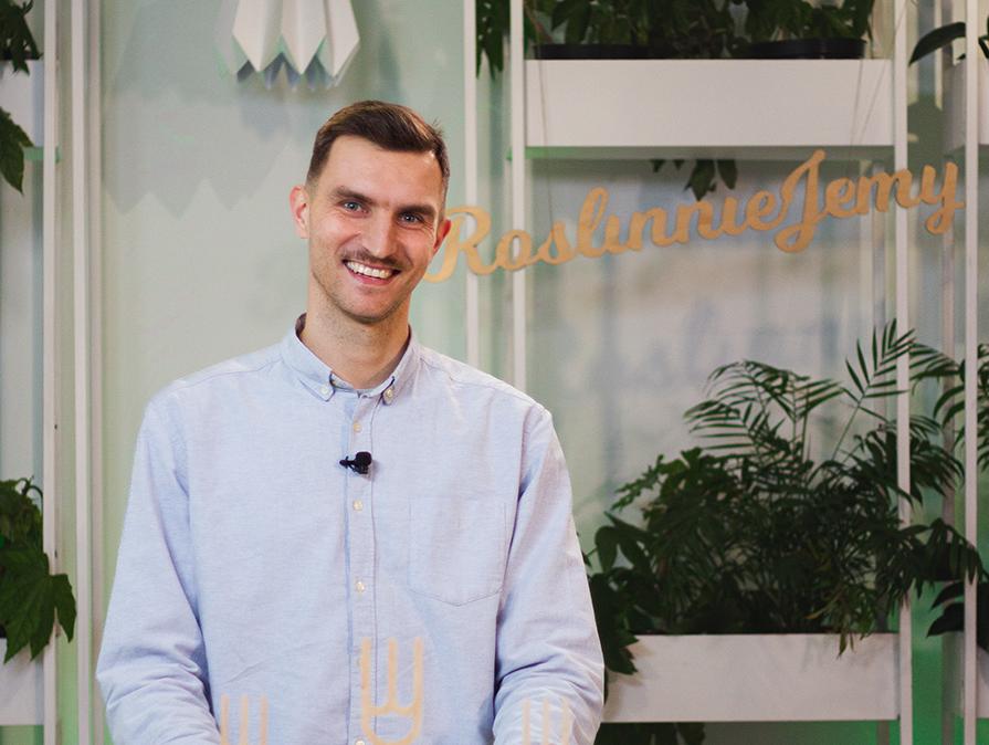 Maciej Otrębski, współtwórca RoślinnieJemy