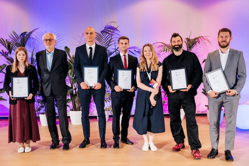 Laureaci SPW — ceremonia wręczenia dyplomów
