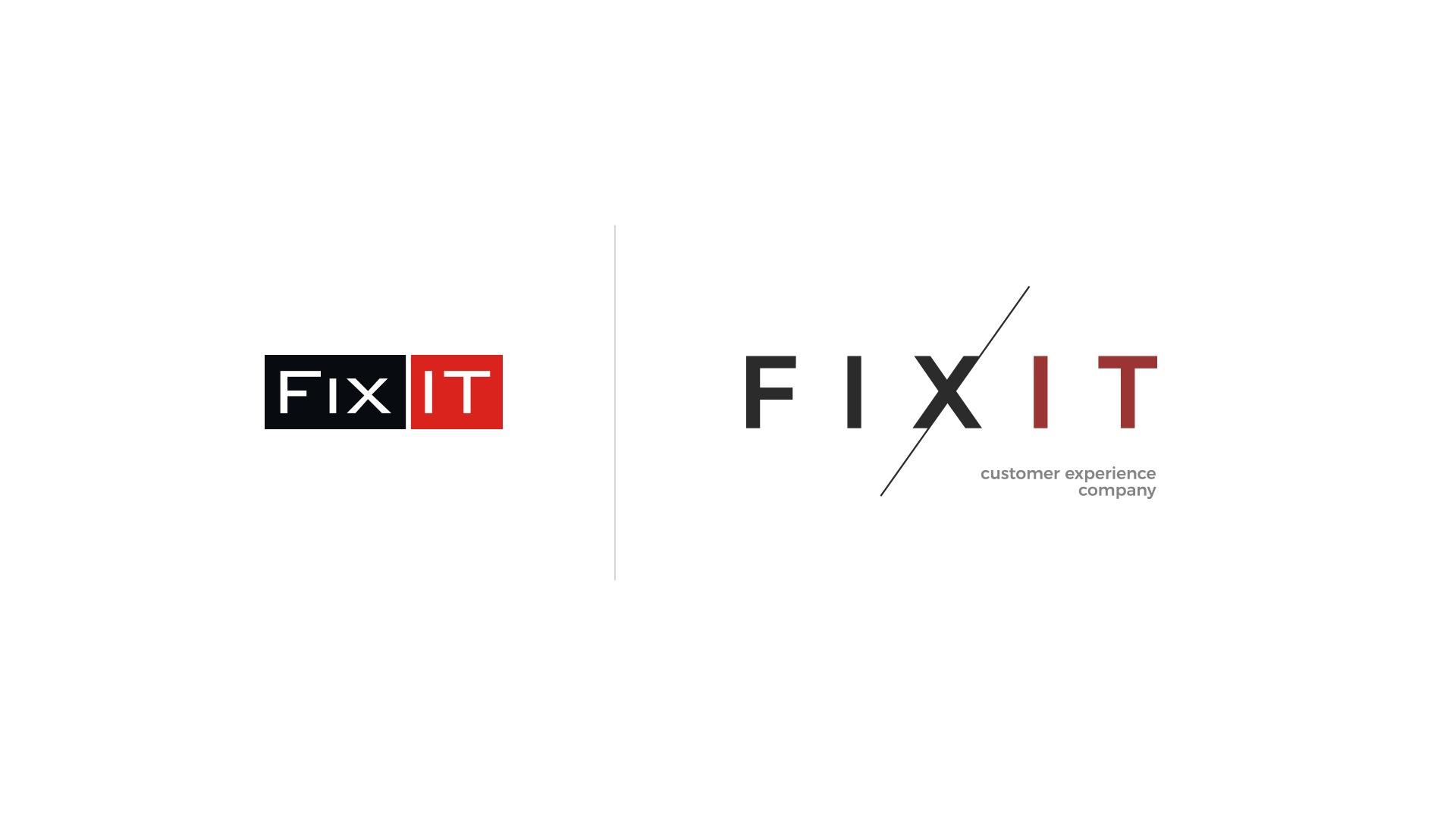 FIXIT – logo marki po rebrandingu